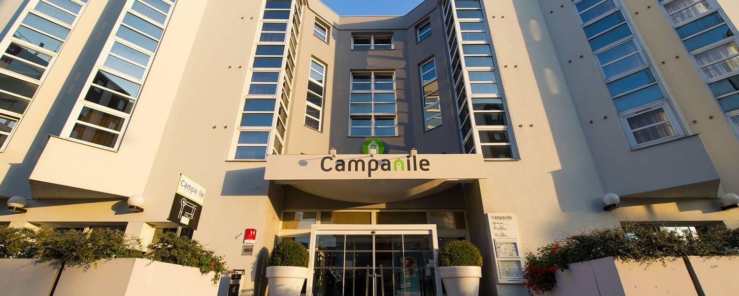 Façade de l'hôtel Campanile Reims Centre-Cathédrale